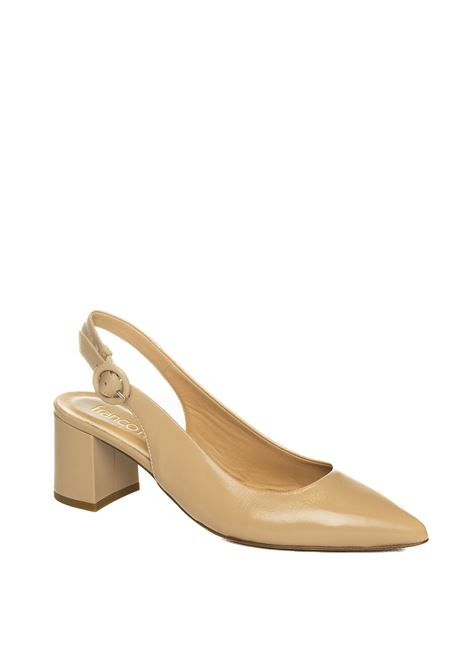 Nude leather slingback FRANCO RUSSO | 1602VEROLUX-NUDE
